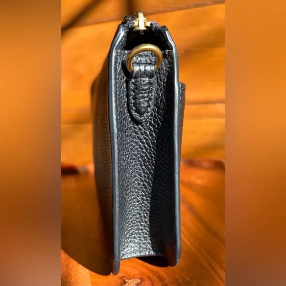 Coach Noa Pop Up Messenger Crossbody Black Leather C4816 - Picture 11 of 17